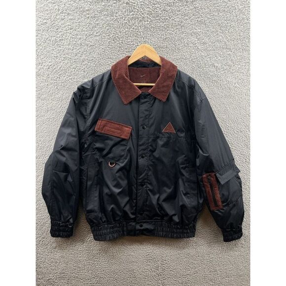 Nike Kyrie Protect Basketball Bomber Jacket Journey Reward Maroon DQ6119-010